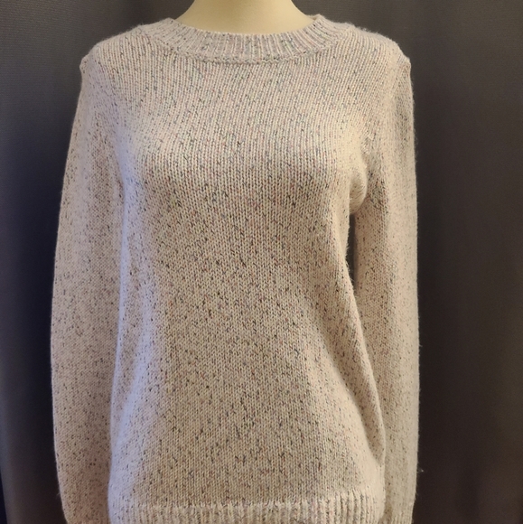 Loft multi color  crew neck sweater - Picture 1 of 4